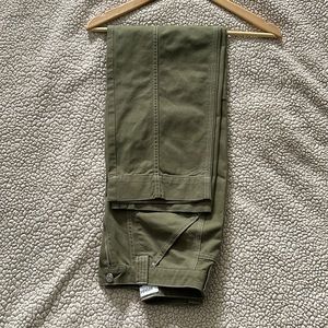 Weekday Contrast Stitch Cargo Trousers